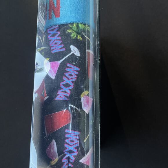 Dixxon Boxer Briefs Mens XL XLG 2 Pairs Red Black Cocktail Palm Tree Print New - Picture 3 of 4